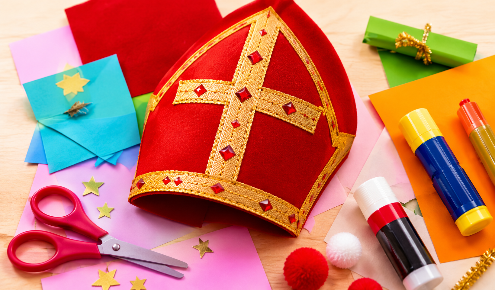 Sinterklaas knutselen